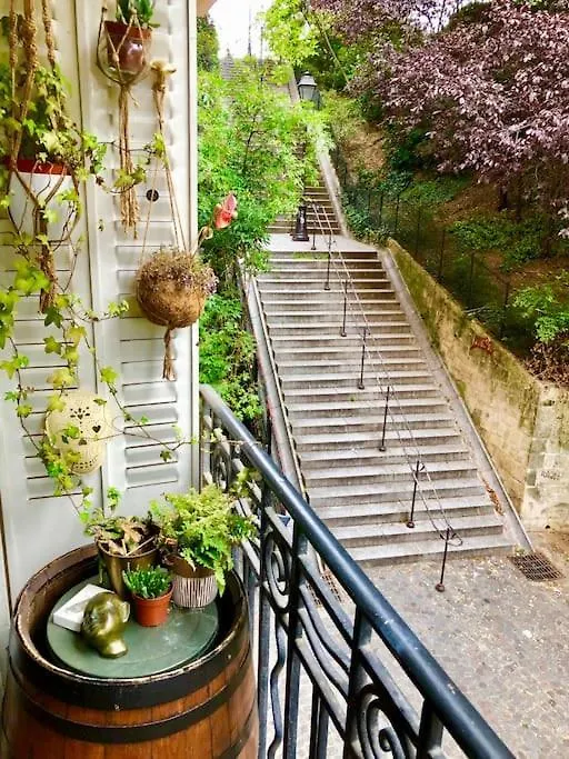 Petit Montmartre Dans Le 20e A Апартаменты *